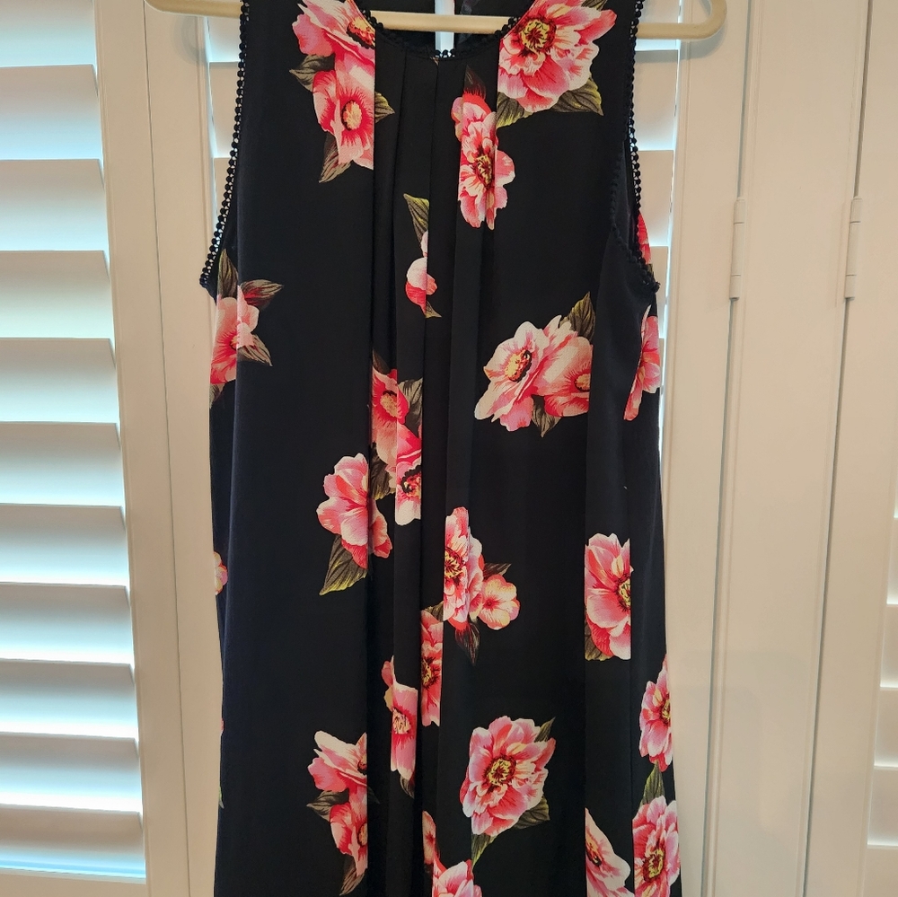Umgee size L print floral dress